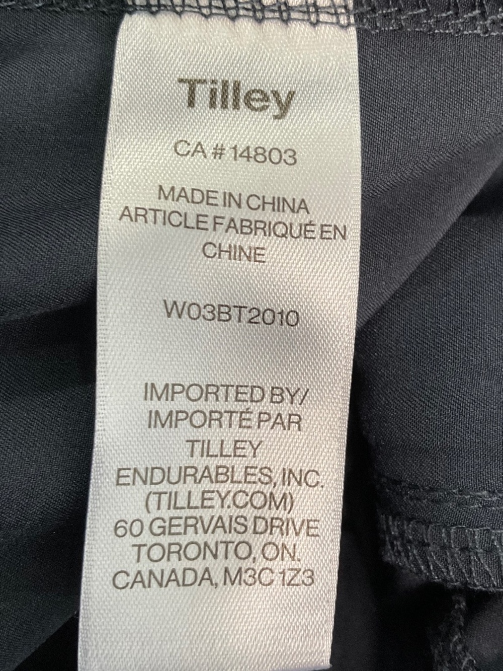 Tilley Women’s Large navy Blue tech Jogger Pants Stretch Travel Athleisure - Picture 9 of 11